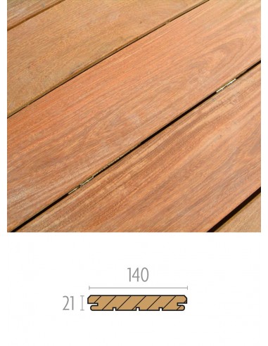 Terrasse et planches en bois exotique Ipé