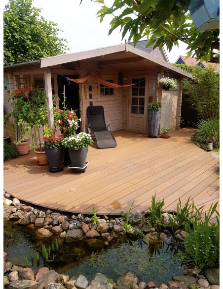 Terrasse et planches en composite Fiberon