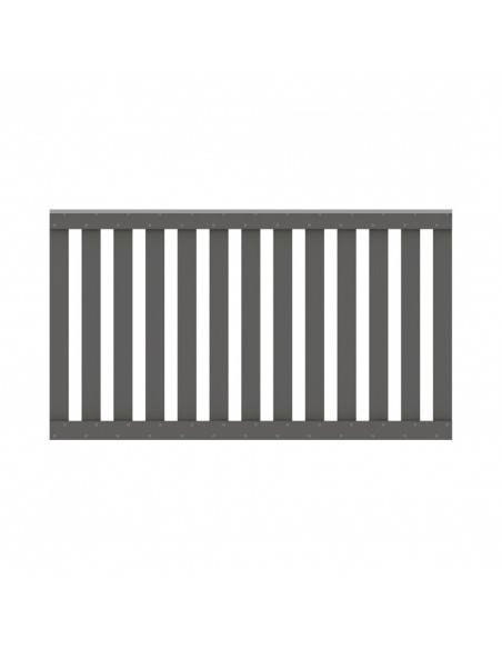 Balustrade en bois composite