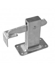 Arrêt de portail à fixer au sol