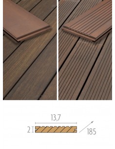 Lame de terrasse en bambou 2