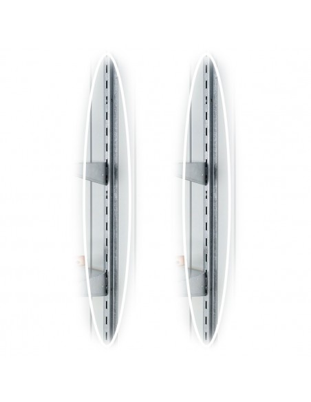 Fixations verticales Biohort murales 2pc