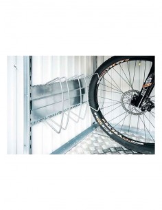 Range vélo pour abri métallique