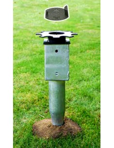 Paalhouders voor terras