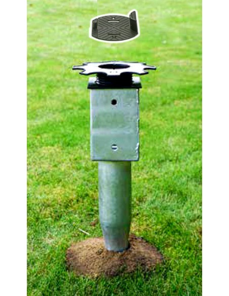 Paalhouders voor terras