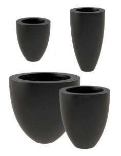 Bac à fleurs oeuf - Fibre de verre