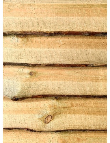 Planche canadienne de bardage en sapin autoclave 19 x 150/200 mm
