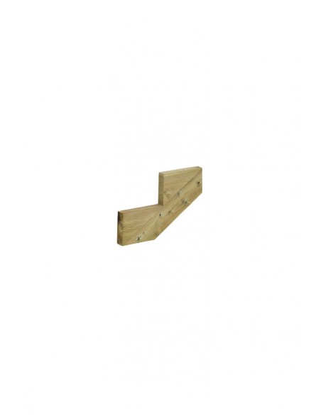 Trapbalk geïmpregneerd hout