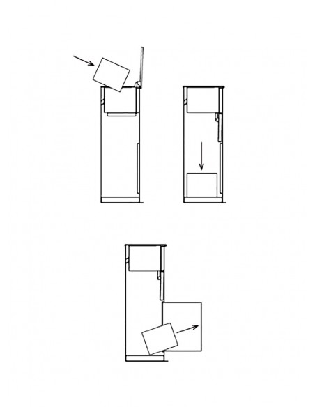 Boîte aux lettres métal colis