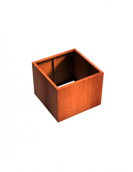 Bodemloze moestuin of boom in cortenstaal