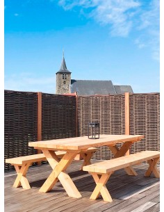 Panneaux en fibre tressée