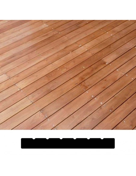Terrasplanken in Thermowood Dennen
