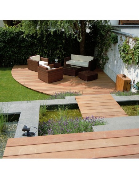 Hardhout terras in Afrikulu