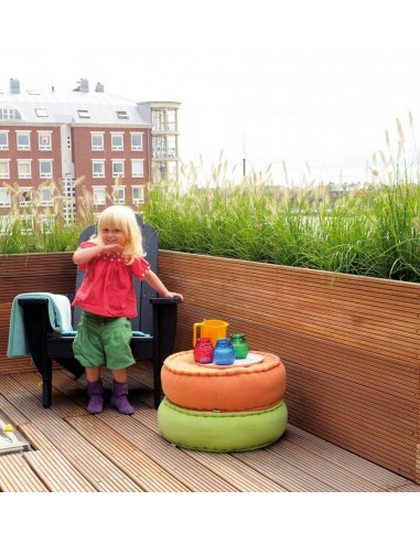 Hardhout terras in Bangkirai - groeven FSC