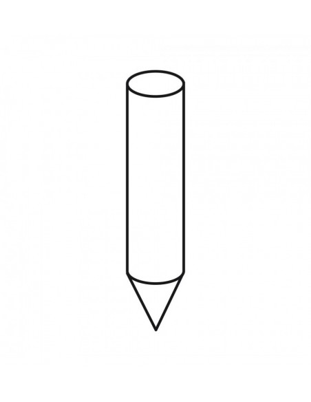 Rondins en bois pointus