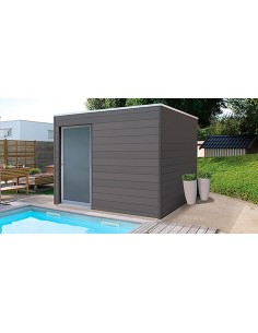 Composiet houten tuinhuisjes