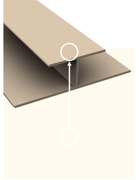 Profilé de jonction 5 pc.