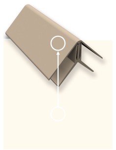 Angle intérieur – extérieur PVC 5 pc. 2