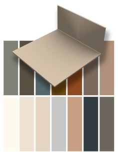 PVC hoekprofiel 5 st.