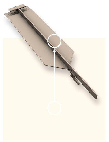 Onzichtbaar verbindingsstuk enkel 5 st.