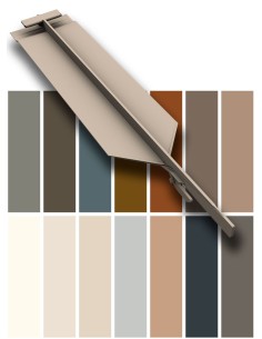 Onzichtbaar verbindingsstuk enkel 5 st.