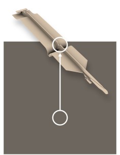 Pièce de jonction invisible 5 pc. Foresta 2