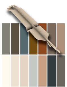 Onzichtbaar verbindingsstuk 5 st. Foresta