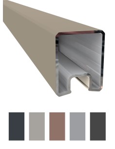 Profilé U en aluminium