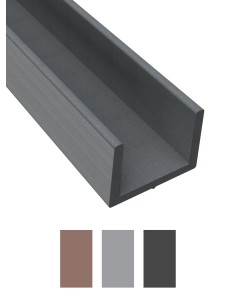 Profilé de soutien de bordure béton en composite