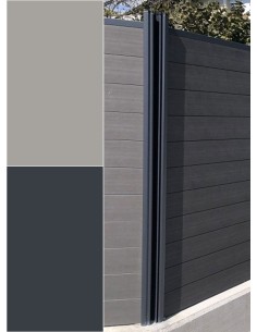 Aluminium scharnierpaal