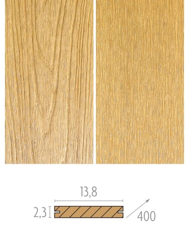 Planches de remplacement pour terrasse en bois composite