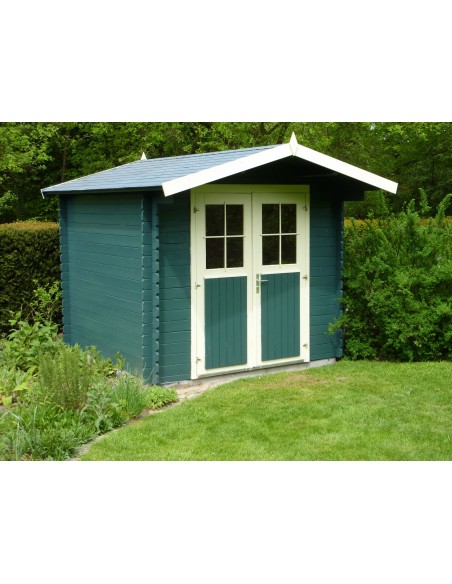 Vierkant tuinhuisje 260 x 260 cm - 28 mm - ±6 m2