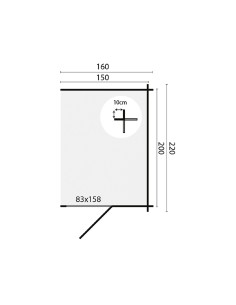 Kleine aanbouw voor tuinhuisjes 2