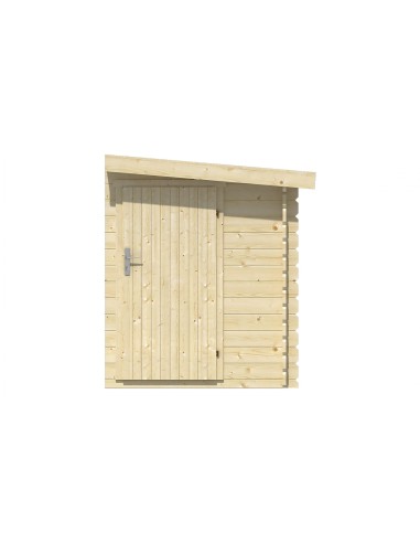 Grote aanbouw voor tuinhuisjes