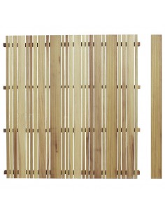 Tuinpanelen met latten