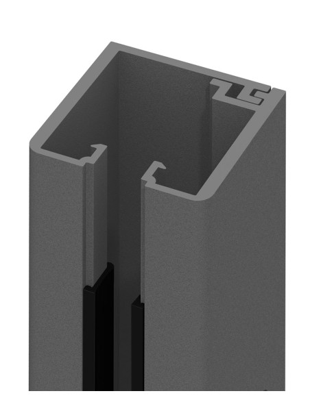 U-klemprofiel voor glas