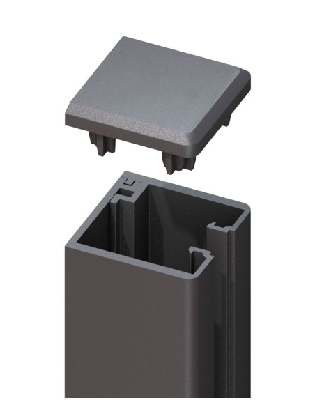 U-klemprofiel voor glas