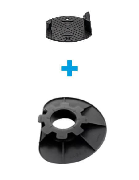 Plots de terrasse réglables pour mur