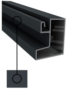 Aluminium onderprofiel 2