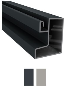 Profilé bas en aluminium