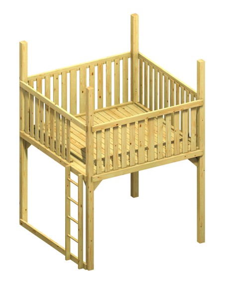 Tour de base pour balançoire d'enfants "Giga"