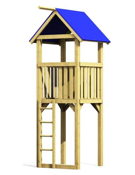 Tour de base de balançoire en bois