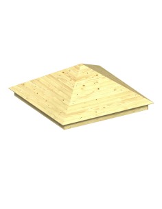 Toit pour tour de balançoire "Giga" en bois