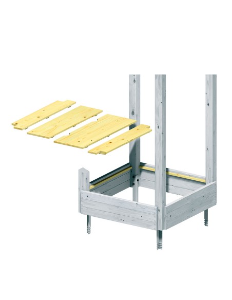 Couvercle pour bac à sable de tour de base