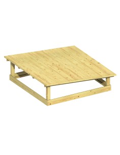 "Giga" lessenaarsdak hout 2