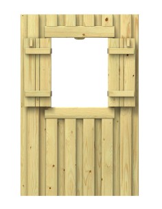 Paroi de portique avec fenêtre 90 x 139 cm