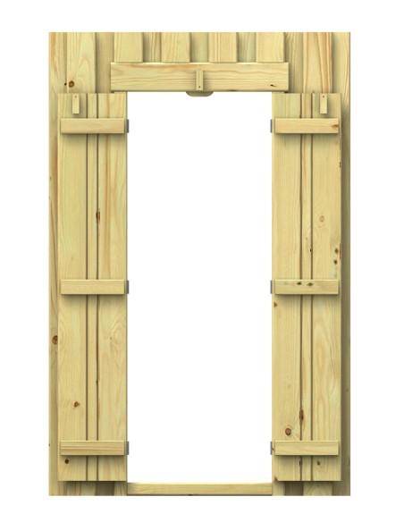 Deurwand 90 x 139 cm