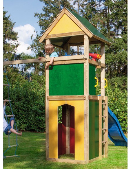 Gevel onderhoudsvriendelijk geel