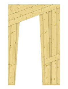 Paroi "Sorcier" avec porte 2