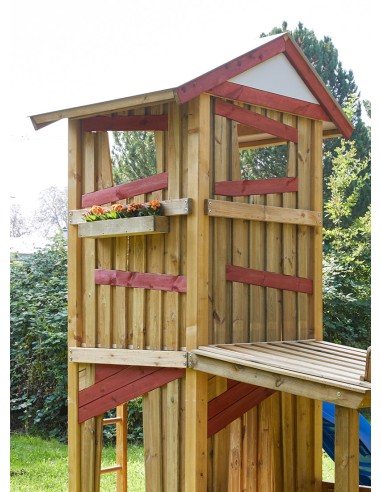 Paroi "Sorcier" avec fenêtre